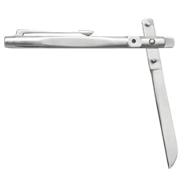 Canivete de Bolso Estilo Bisturi Aço Inox Dobrável