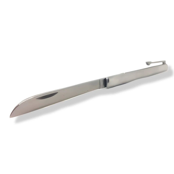 Canivete de Bolso Estilo Bisturi Aço Inox Dobrável
