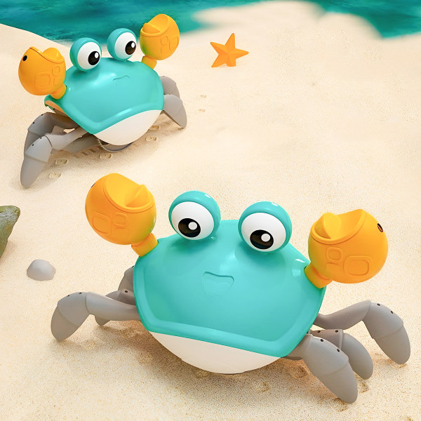 Caranguejo Fujão Brinquedo Bebê Infantil Musica Diversão