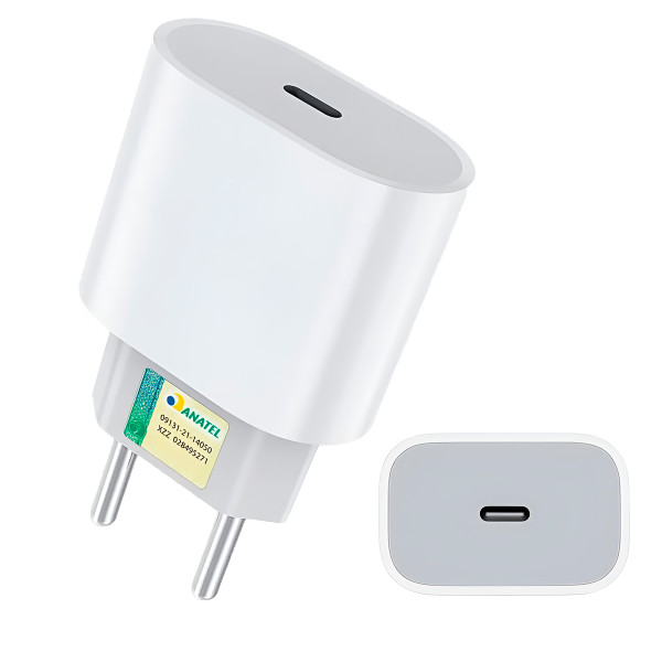Carregador Cabo Mini Turbo USB C 20W Carregamento