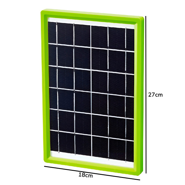 Carregador Painel Solar 5 em 1 Portátil Acampamento