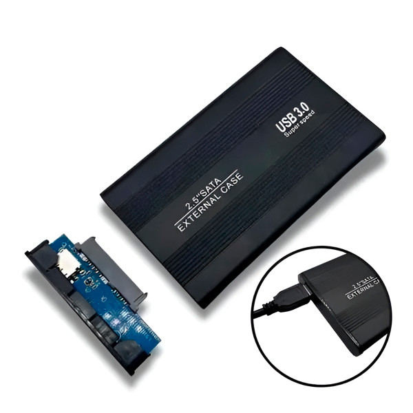 Case HD Externo USB 3.0 Sata 2.5 Notebook Armazenamento