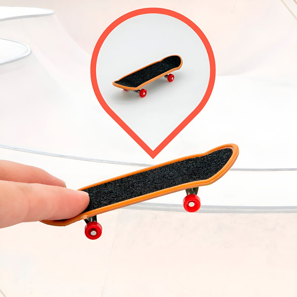 Conjunto 5 Skates de Dedo Fingerboards Brinquedo Radical
