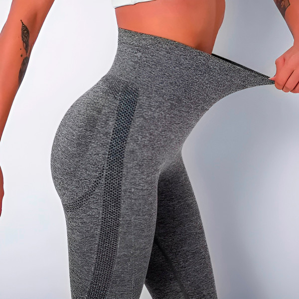 Conjunto Fitness Feminino Modelador Cintura Alta + Levanta Bumbum