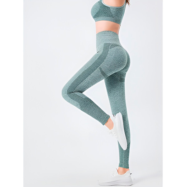 Conjunto Fitness Feminino Modelador Cintura Alta + Levanta Bumbum