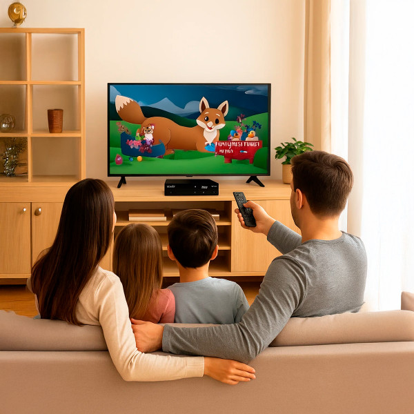 Conversor de Televisão Digital Gravador USB HDMI Preto
