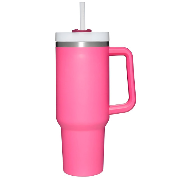 Copo Térmico Estilo Quencher 1200ml Inox Portátil Canudo
