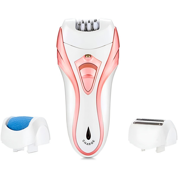 Depilador Barbeador Lixa Recarregável Feminino Beleza