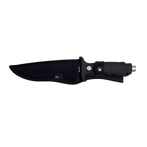 Faca Bússola 29cm Bainha Sobrevivência Camping Defesa