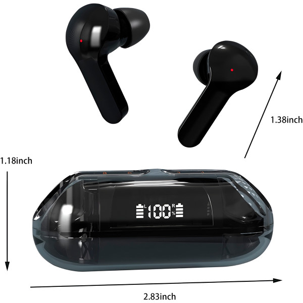 Fone De Ouvido Bluetooth Sem Fio Música Corrida Jogo