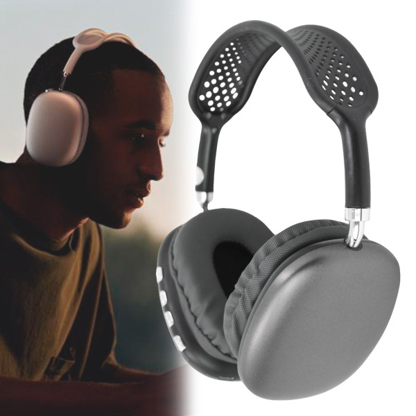 Fone De Ouvido Sem Fio Headphone Bluetooth Microfone Cartão SD Radio