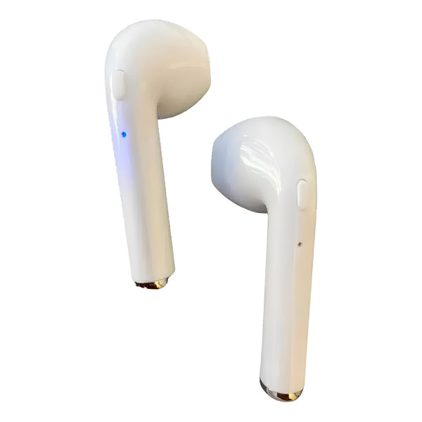 Fone de Ouvido Sem Fio Mini Bluetooth Branco Áudio