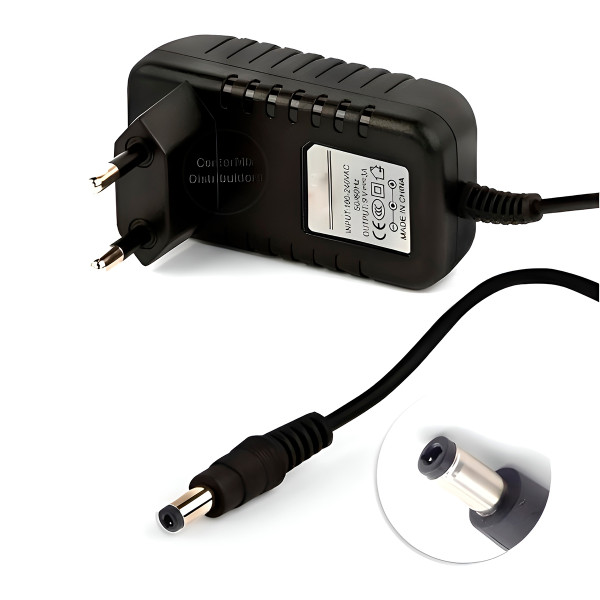 Fonte de Alimentação 9V/2A Energia Pino 5,5mm Dispositivo