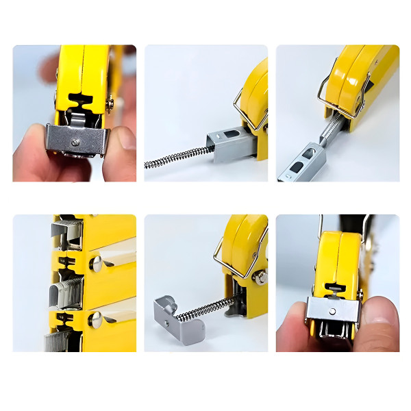 Grampeador Profissional Manual para Estofado Tapeçaria
