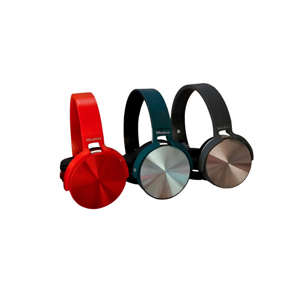 Headset Auscultadores Bluetooth Over-Ear Recarreg�...
