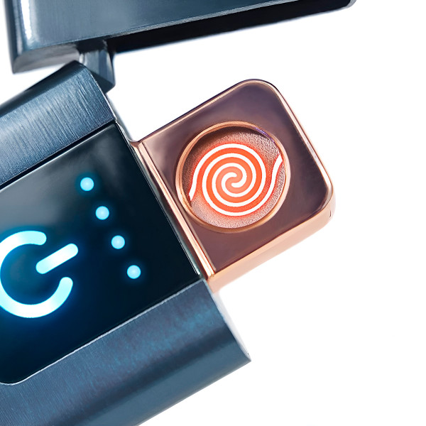 Isqueiro Inteligente Elétrico Recarregável USB Touch
