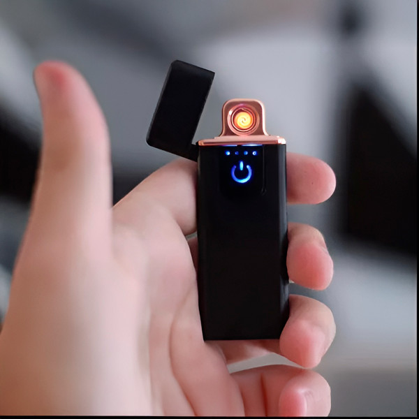 Isqueiro Inteligente Elétrico Recarregável USB Touch