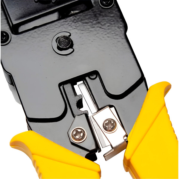Kit Alicate Crimpar Prensar Desencapador Corte Fio Ferramenta