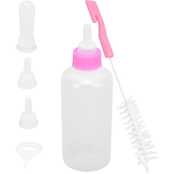 Kit Mamadeira com Acessórios para Pet 7 Peças Bi...