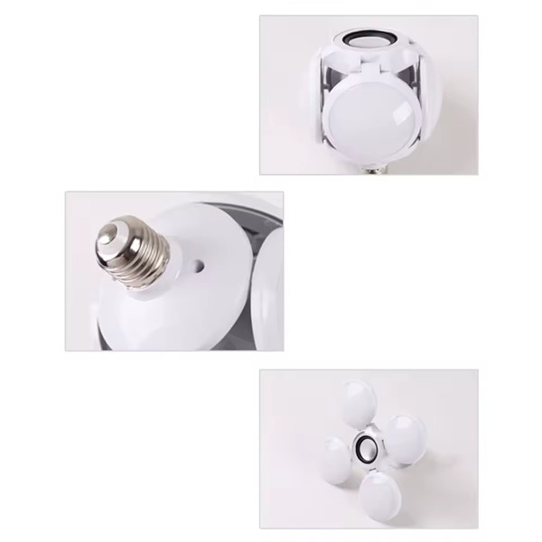 Lâmpada Dobrável Musical Bluetooth Controle Remoto