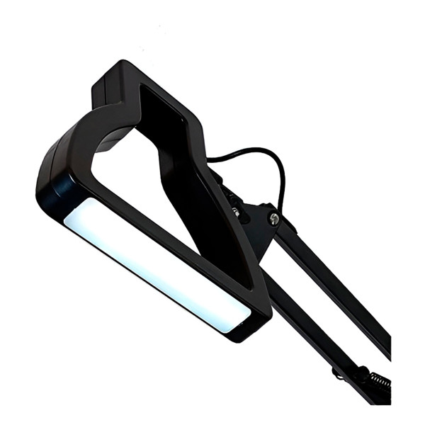 Luminária de Mesa 3D Lâmpada Dimerizável LED Preto