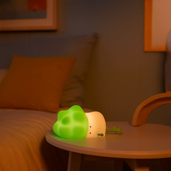 Luminária Lâmpada Infantil Repolhinho LED Silicone