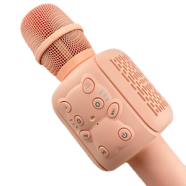 Microfone Bluetooth Karaokê Infantil Brincadeira Sem Fio