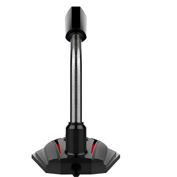 Microfone Gamer USB Omnidirecional de Mesa Plug & Play