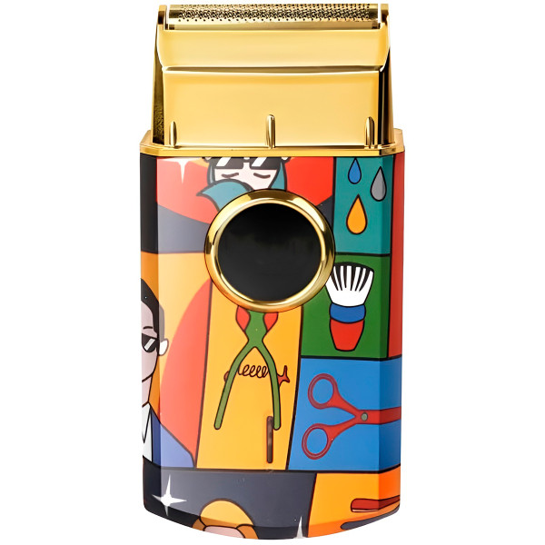 Mini Barbeador Shaver Profissional Colorido Recarr...