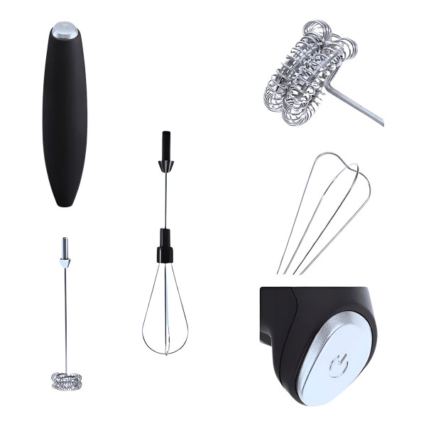 Mini Mixer Misturador com Suporte 2 Pontas Portátil
