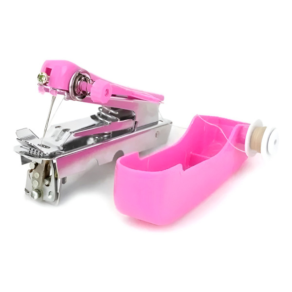 Mini Máquina Costura de Bolso Portátil Reparo Ferramenta