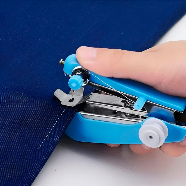 Mini Máquina Costura de Bolso Portátil Reparo Ferramenta