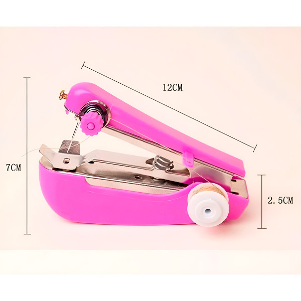 Mini Máquina Costura de Bolso Portátil Reparo Ferramenta