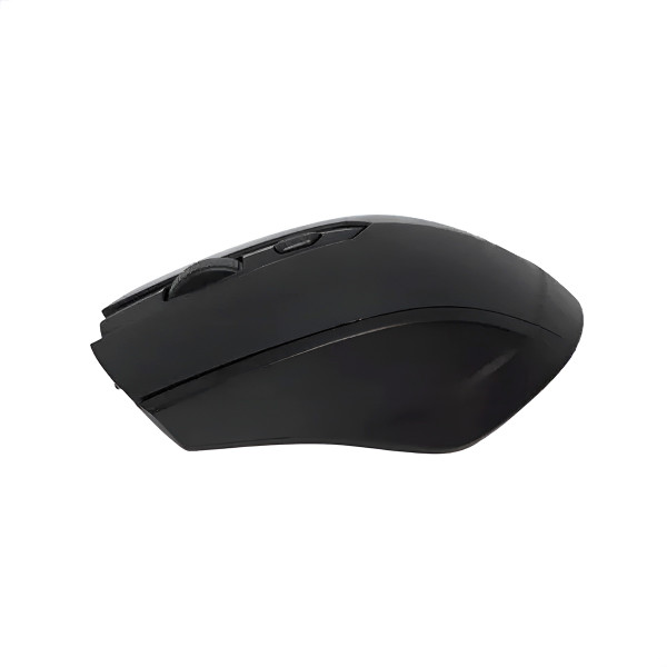 Mouse Wireless Recarregável Ergonômico Sem Fio Preto