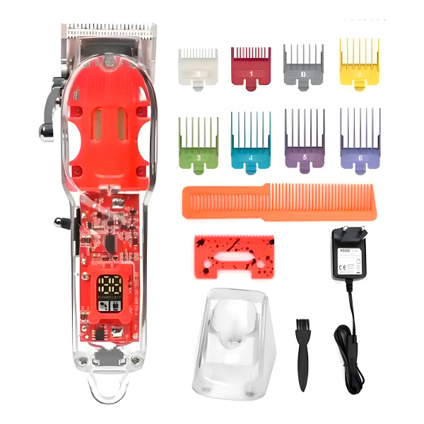 Máquina De Cortar Cabelo Sem Fio Recarregável Bivolt NG-407