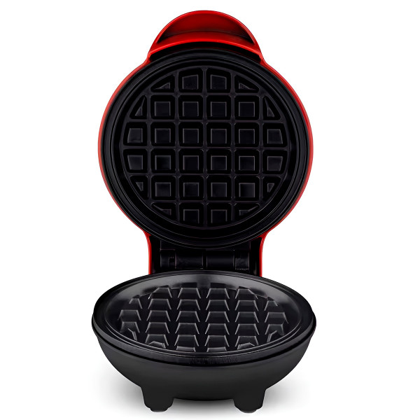 Máquina Waffle Mini Elétrica Lanches Diversão 110V