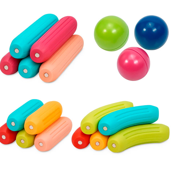 Peças Magnéticas Montar 56 Peças Brinquedos Criança