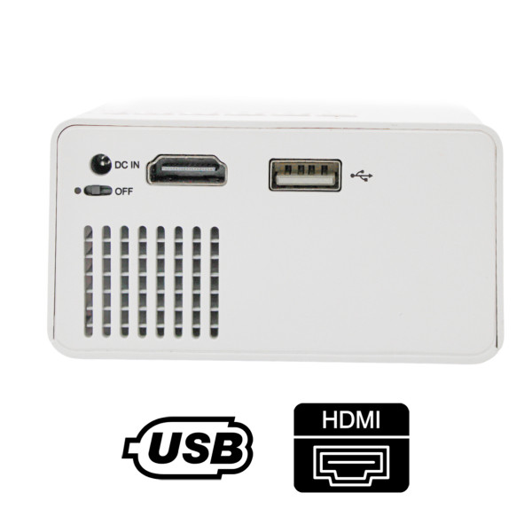 Projetor Led 1080p Cinema Filme Futebol Hdmi Multimidia