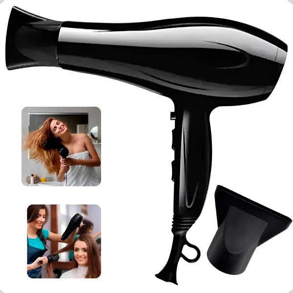 Secador de Cabelo Professional 220V Turbo Ar Quent...
