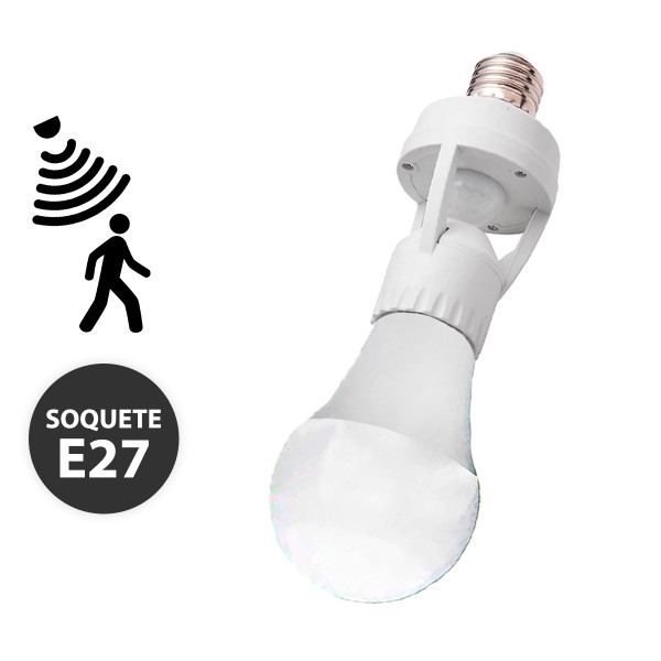 Sensor De Presença Com Fotocélula Iluminação L...