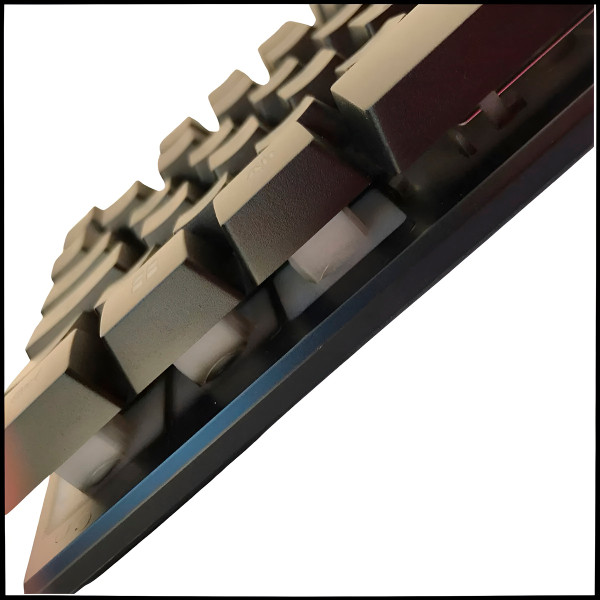 Teclado Gamer LED RGB Semi Mecânico com Fio Anti Ghosting