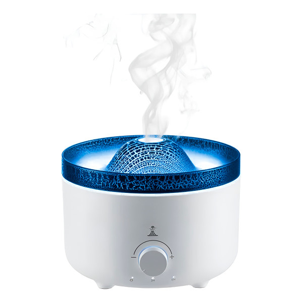 Umidificador de Ar Difusor Aromatizador Efeito Vul...