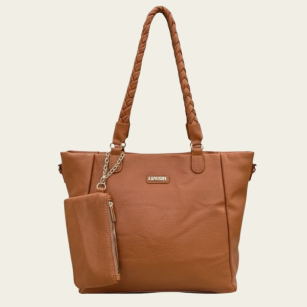 Kit 3 Peças Bolsa Feminina Com Alça Trançada - ...