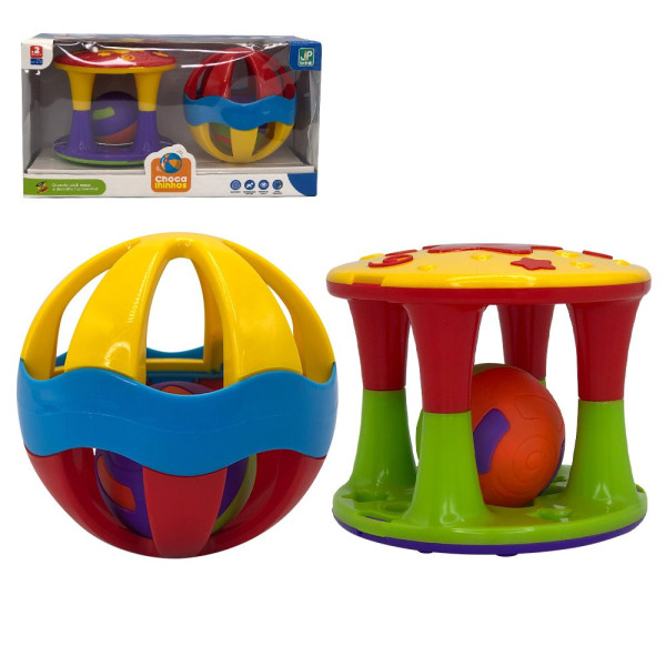 Conjunto Educativo com Torre e Bola Chocalho – E...
