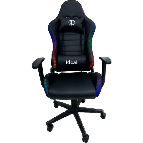 Cadeira Gamer Giratória com Luzes RGB