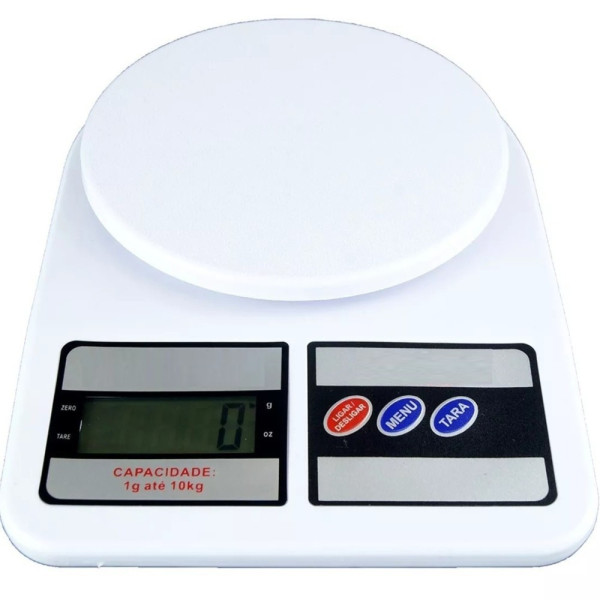 Balança Digital de Precisão Cozinha 10kg - Receitas Perfeitas e Medidas Exatas!