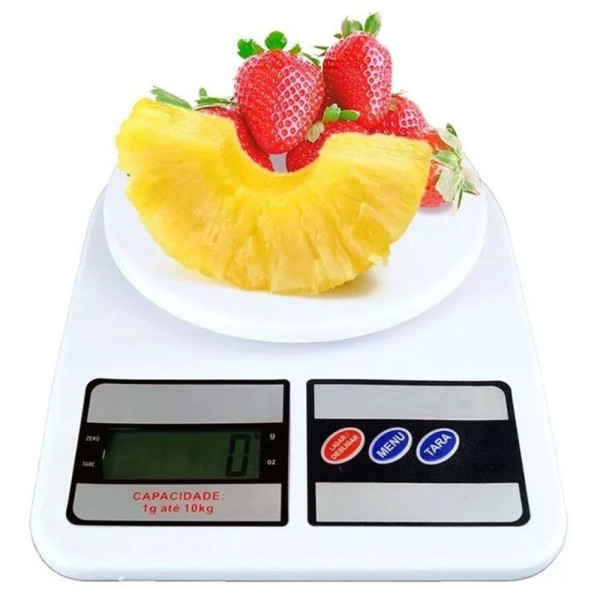 Balança Digital de Precisão Cozinha 10kg - Receitas Perfeitas e Medidas Exatas!