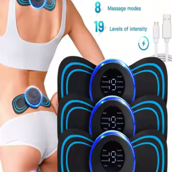 Massageador Eletroterapia EMS – Alívio Imediato de Dores