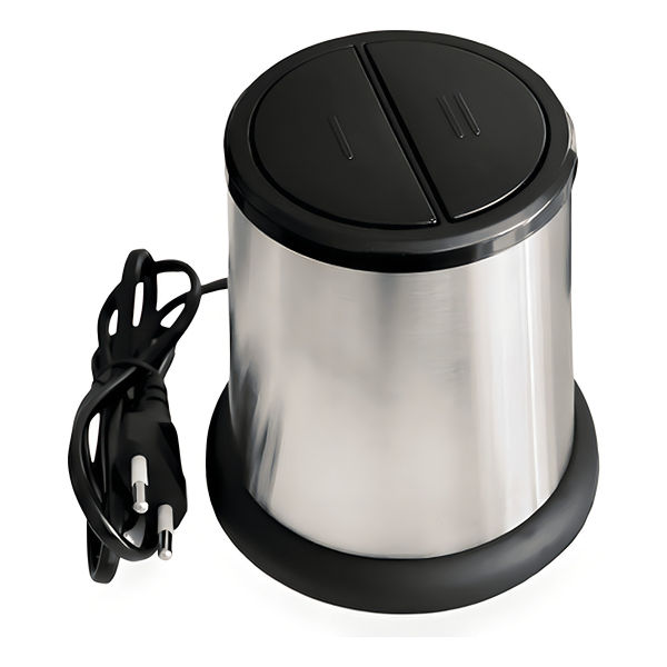 Triturador De Alimentos Carne e Legumes Elétrico 3L Aço Inox